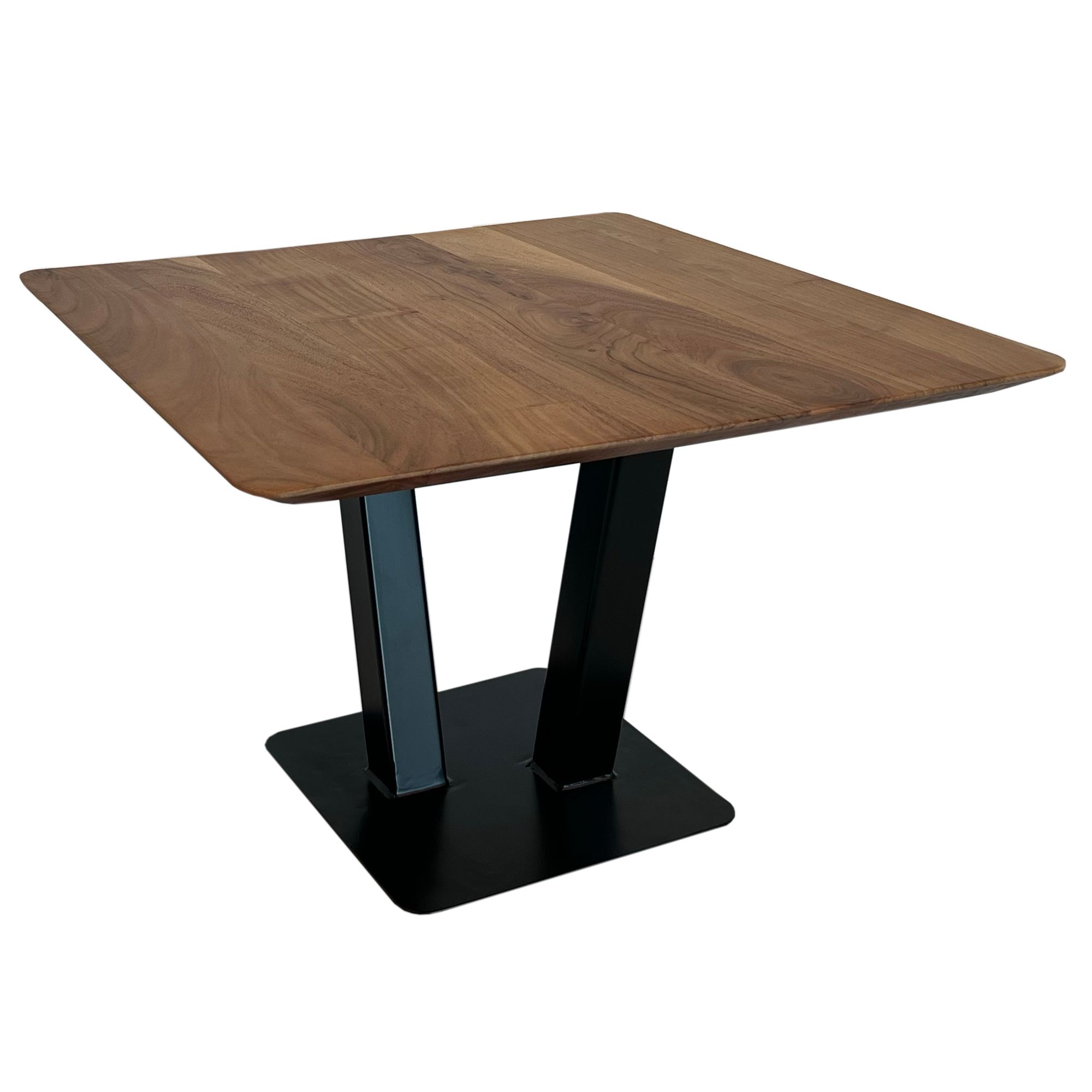 FineBuy Couchtisch 60x60x40 cm Akazie Massivholz Metall Sofatisch Quadratisch, Design Wohnzimmertisch mit natürlicher Holzmaserung, Industrial Kaffeetisch Wohnzimmer Modern | Farbe: Braun FineBuy Couchtisch 60x60x40 cm Akazie Massivholz Metall Sofatisch Quadratisch, Design Wohnzimmertisch mit natürlicher Holzmaserung, Industrial Kaffeetisch Wohnzimmer Modern | Farbe: Braun