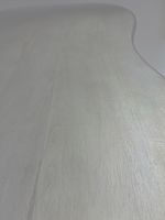 Esszimmertisch FineBuy Esstisch 180 cm Holz Massiv Weiß Küchentisch Nierenform – Ansicht 4