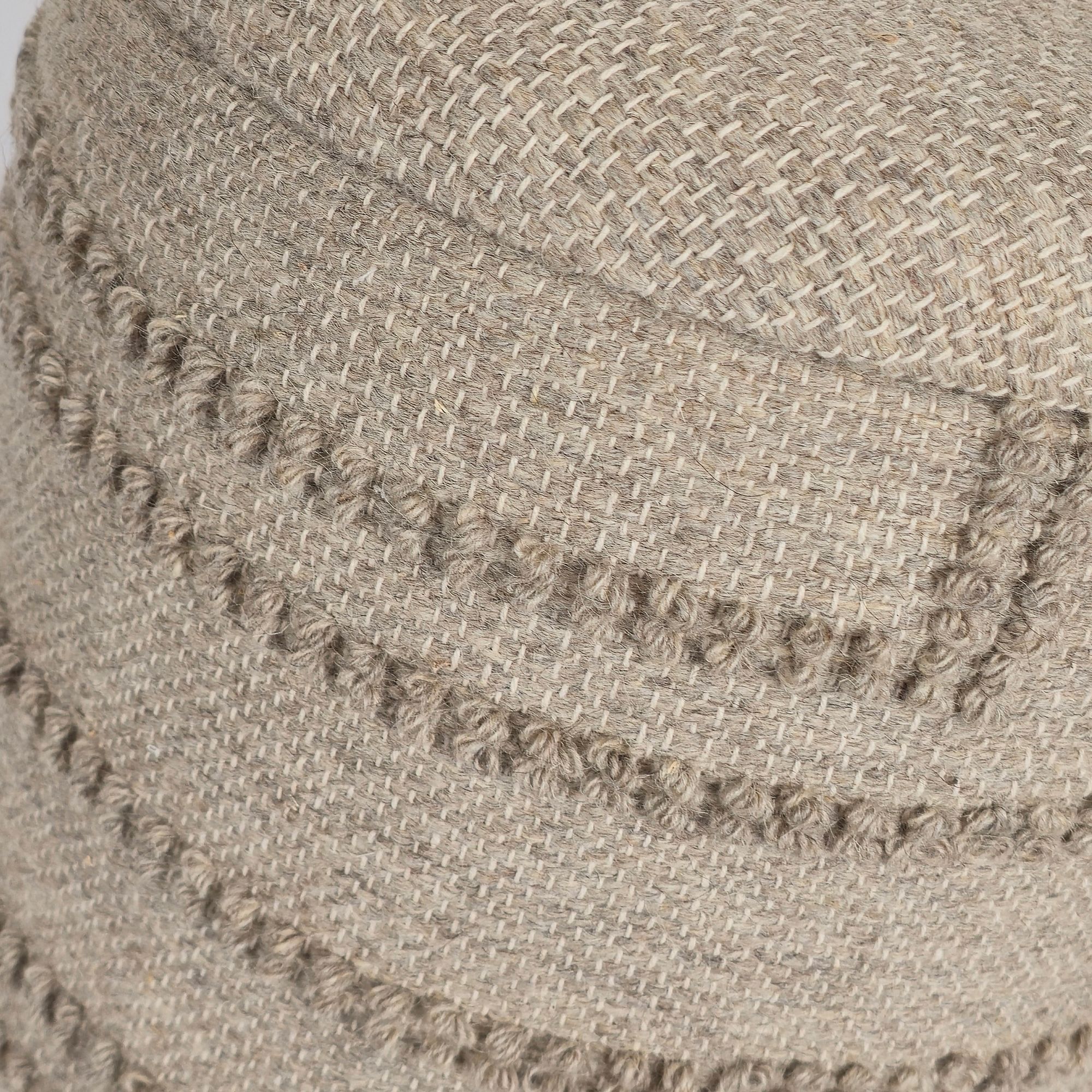 FineBuy Sitzhocker rund aus Wolle Ø 40 x 45 cm Braun mit Stauraum, abnehmbarer Deckel, Hocker mit Staufach, Beistellhocker & Polsterhocker für Wohnzimmer Schlafzimmer Flur im modernen Boho Design | Farbe: Braun FineBuy Sitzhocker rund aus Wolle Ø 40 x 45 cm Braun mit Stauraum, abnehmbarer Deckel, Hocker mit Staufach, Beistellhocker & Polsterhocker für Wohnzimmer Schlafzimmer Flur im modernen Boho Design | Farbe: Braun