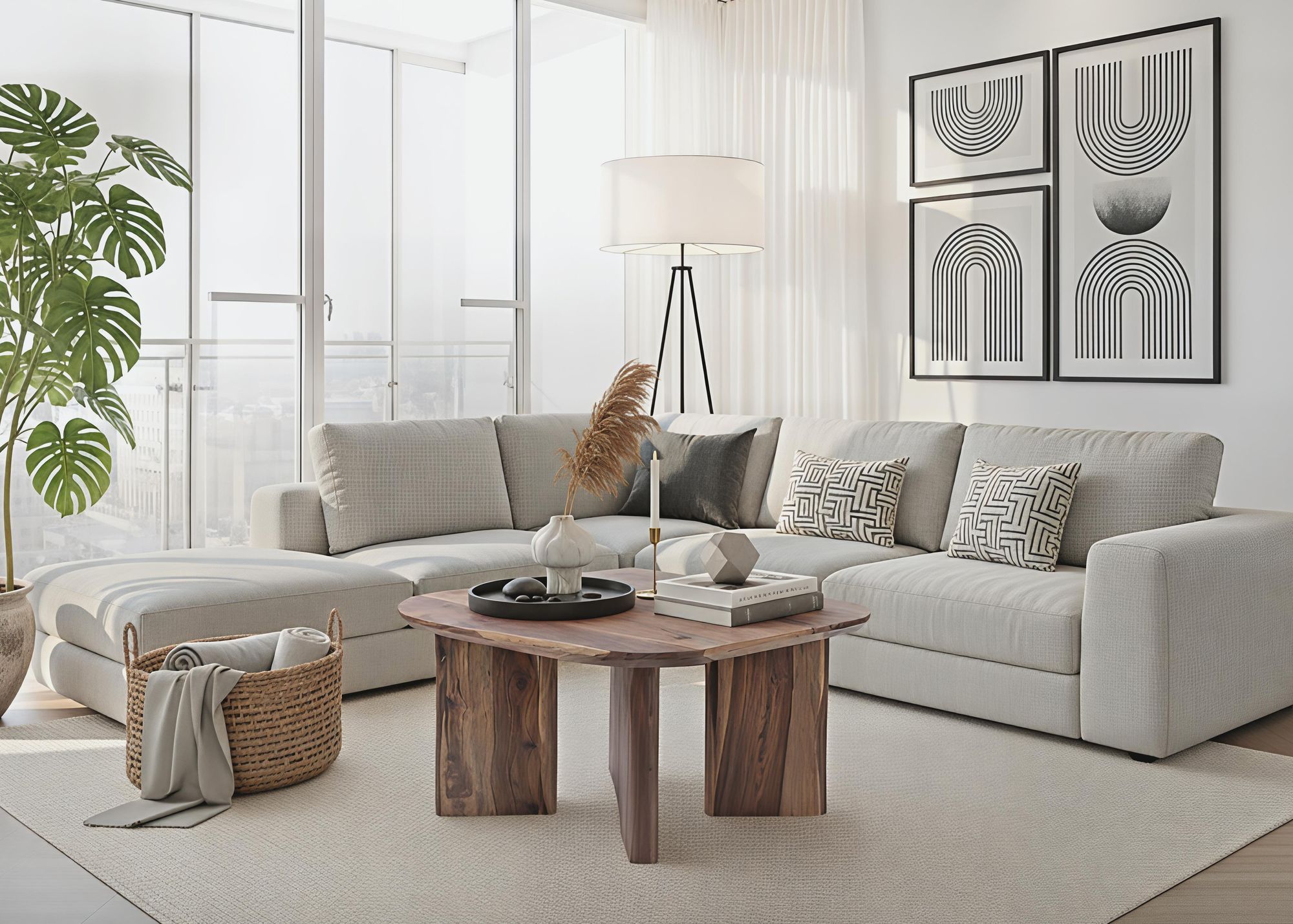 FineBuy Couchtisch Sheesham Massivholz 60cm quadratisch – Handgefertigter Wohnzimmertisch aus Echtholz mit abgerundeten Kanten im modernen Design | Farbe: Braun