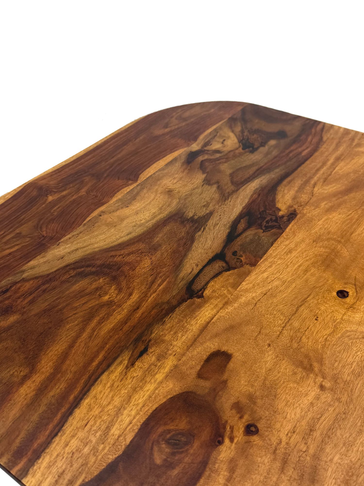 FineBuy Couchtisch Sheesham Massivholz 60cm quadratisch – Handgefertigter Wohnzimmertisch aus Echtholz mit abgerundeten Kanten im modernen Design | Farbe: Braun