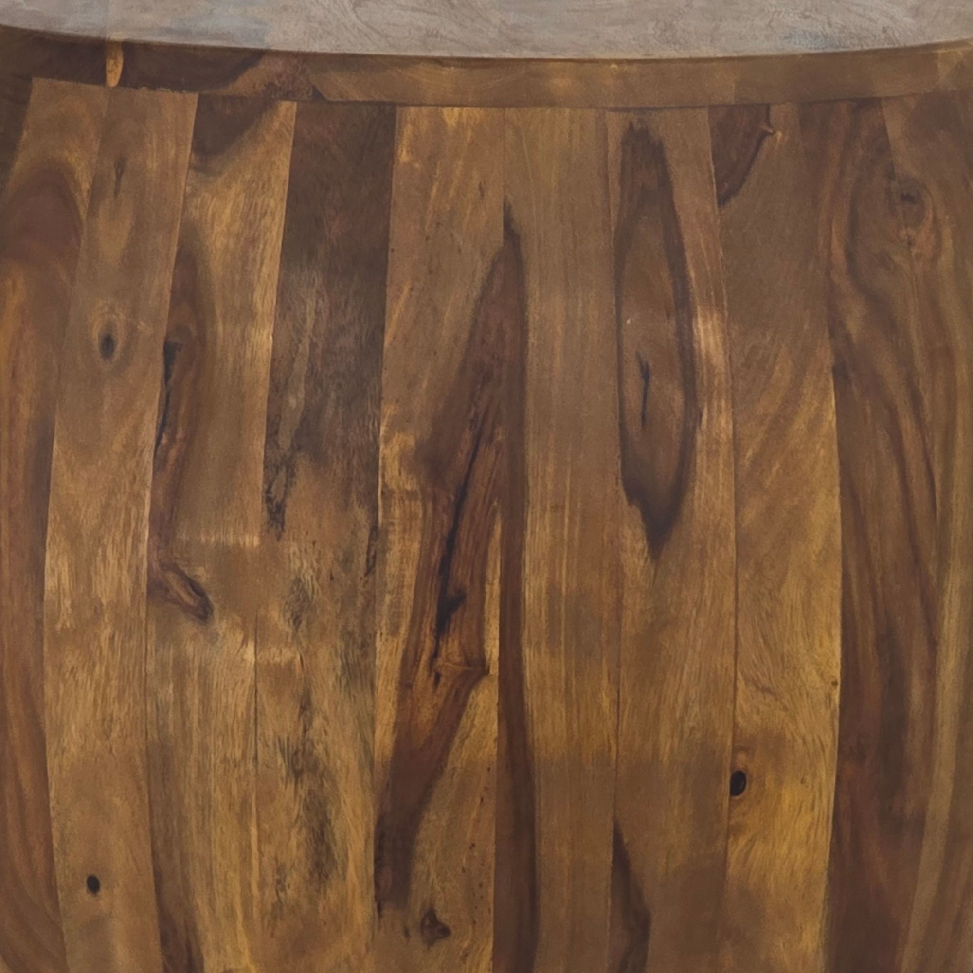 FineBuy Beistelltisch Ø 50cm Sheesham Massivholz rund mit Ablagefach – Couchtisch Echtholz handgefertigt, Wohnzimmertisch im Naturdesign | Farbe: Braun FineBuy Beistelltisch Ø 50cm Sheesham Massivholz rund mit Ablagefach – Couchtisch Echtholz handgefertigt, Wohnzimmertisch im Naturdesign | Farbe: Braun