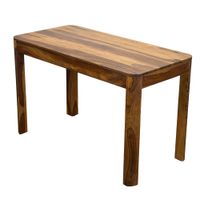 Esstisch Sheesham Massivholz 120cm Rechteckiger Esszimmertisch Küchentisch – Ansicht 6