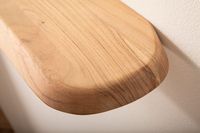 Wandregal Akazie Massivholz Holzregal Wandboard Regal organisch Holz massiv – Ansicht 5