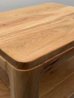 Nachttisch Massivholz Nachtkonsole Schublade Nachtkästchen Nachtschrank Modern – Ansicht 4