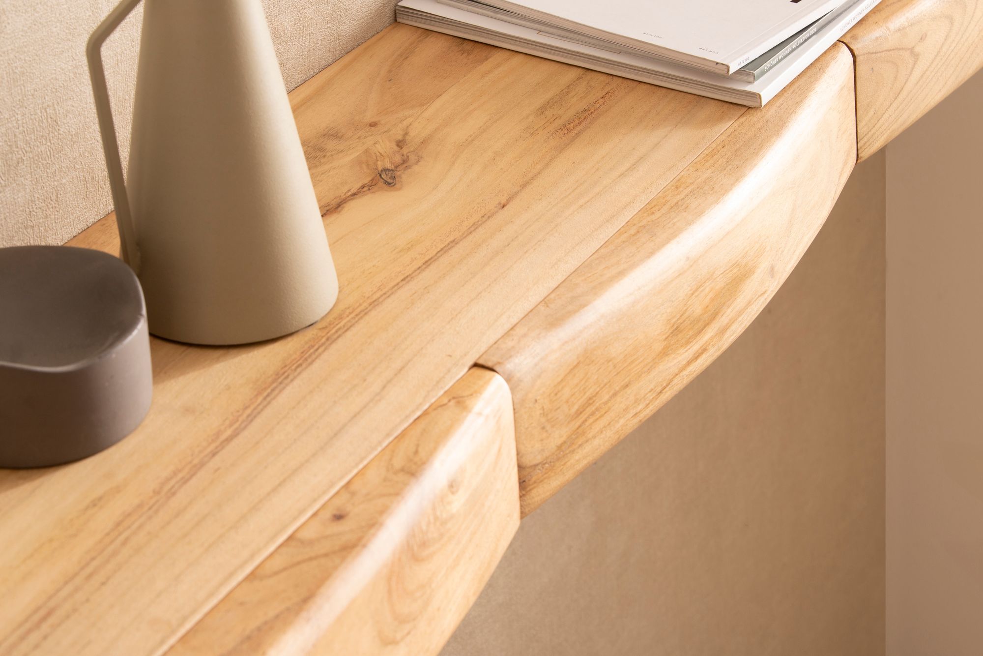 FineBuy Wandregal Akazie Massivholz mit Schublade - Design Regal für die Wand - Holz Wandboard mit Stauraum - Schwebendes Hängeregal aus Echtholz | Farbe: Braun FineBuy Wandregal Akazie Massivholz mit Schublade - Design Regal für die Wand - Holz Wandboard mit Stauraum - Schwebendes Hängeregal aus Echtholz | Farbe: Braun