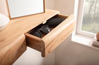 Wandregal Akazie Hängeregal mit Schublade Holz Wandboard Regal für die Wand – Ansicht 4