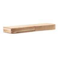 Wandregal Akazie Hängeregal mit Schublade Holz Wandboard Regal für die Wand – Ansicht 6
