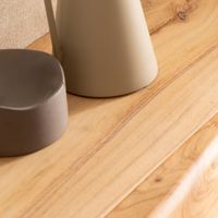 Wandregal Akazie Hängeregal mit Schublade Holz Wandboard Regal für die Wand – Ansicht 5