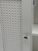 Hängeschrank Weiß 60cm Badezimmer Wandschrank Spiegelschrank Wandschrank Bad – Ansicht 5