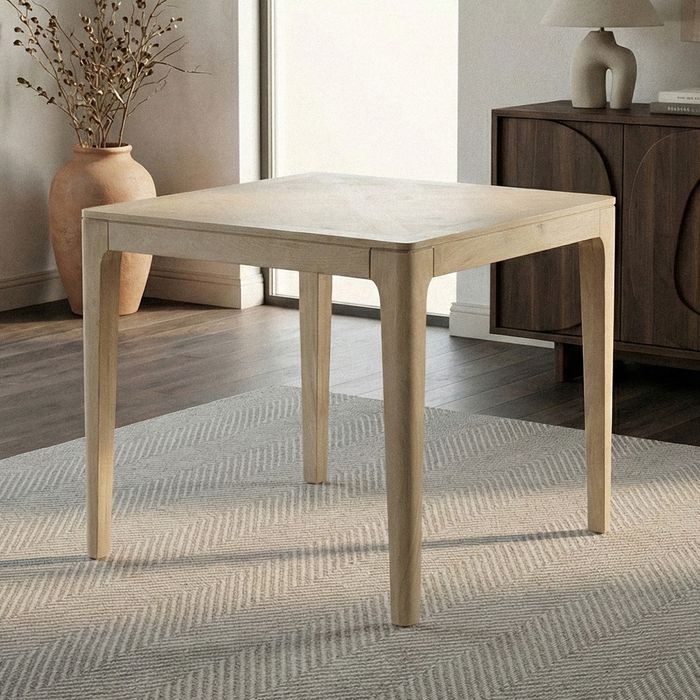Esstisch Massivholz Quadratisch 80cm Esszimmertisch Küchentisch Tisch 4 Personen