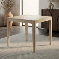Esstisch Massivholz Quadratisch 80cm Esszimmertisch Küchentisch Tisch 4 Personen – Ansicht 1