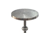 Beistelltisch Rund 30cm Anstelltisch Metall Dekotisch Aluminium Alu Sofatisch – Ansicht 4