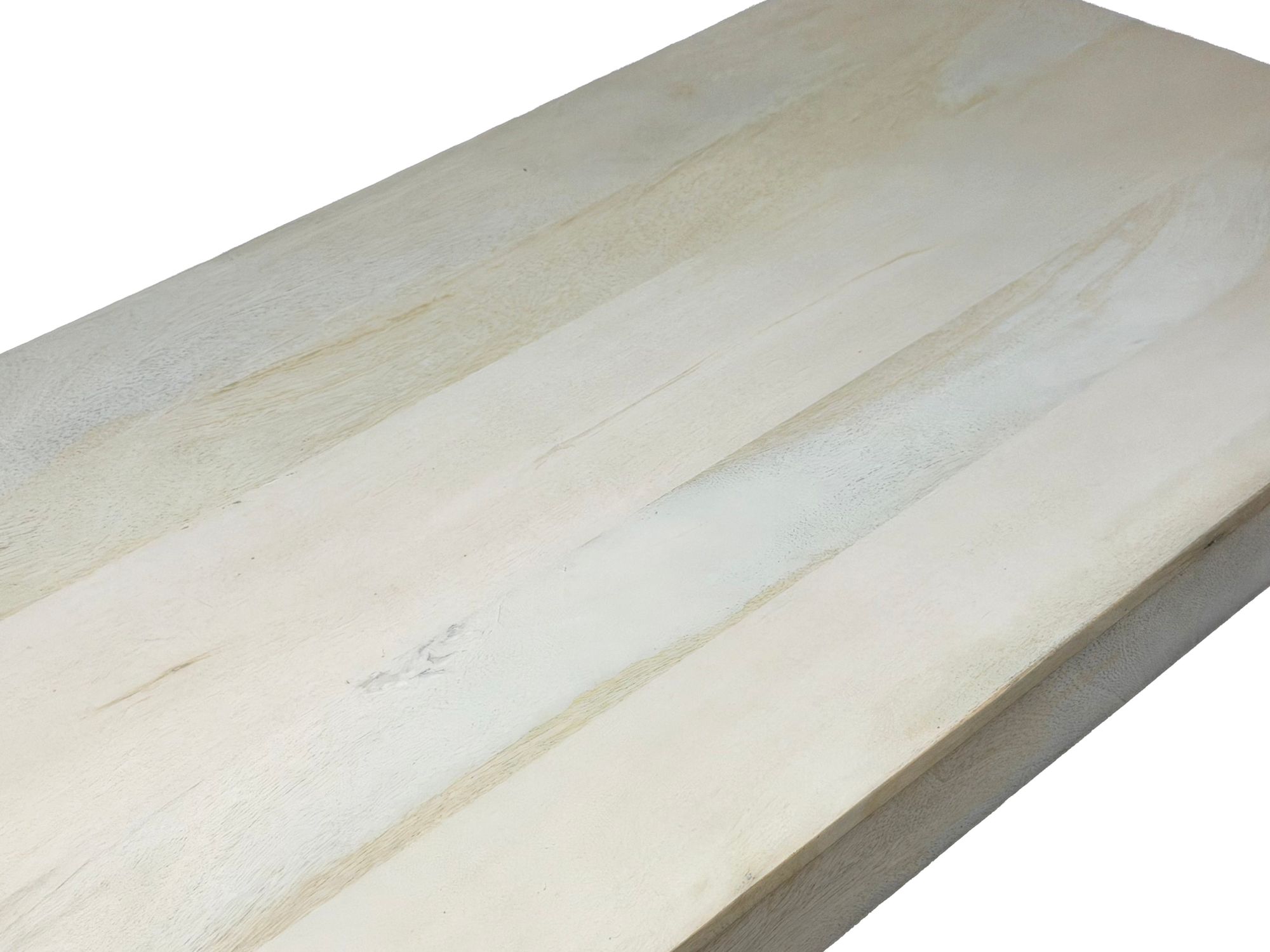Esstisch Massivholz 120cm Esszimmertisch White Wash Küchentisch 6 Personen Tisch – Ansicht 5