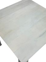 Esstisch Massivholz 80cm Esszimmertisch White Wash Küchentisch 4 Personen Tisch – Ansicht 5