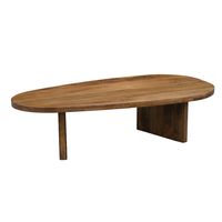 Couchtisch oval Mango Massivholz Sofatisch 120cm Beistelltisch Wohnzimmertisch – Ansicht 6