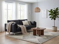 Couchtisch Mango Massivholz 60cm quadratisch Handgefertigter Wohnzimmertisch – Ansicht 2