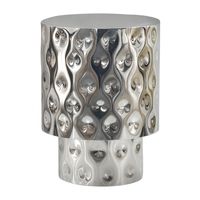 Beistelltisch 36cm Sofatisch Wohnzimmertisch Design Couchtisch Metall Alu Rund – Ansicht 6