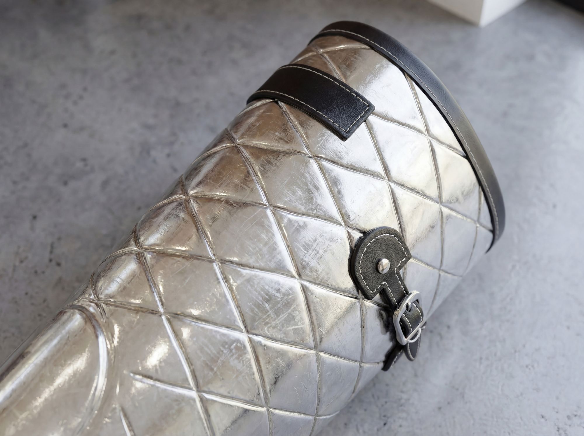 Schirmständer Silber 44cm Regenschirmständer Schirmhalter Schirmaufbewahrung – Ansicht 5