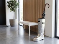 Schirmständer Silber 44cm Regenschirmständer Schirmhalter Schirmaufbewahrung – Ansicht 2