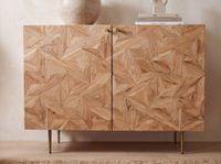 Hausbar Massivholz 90cm Barschrank Weinschrank Getränkeschrank Design Bar Möbel – Ansicht 2