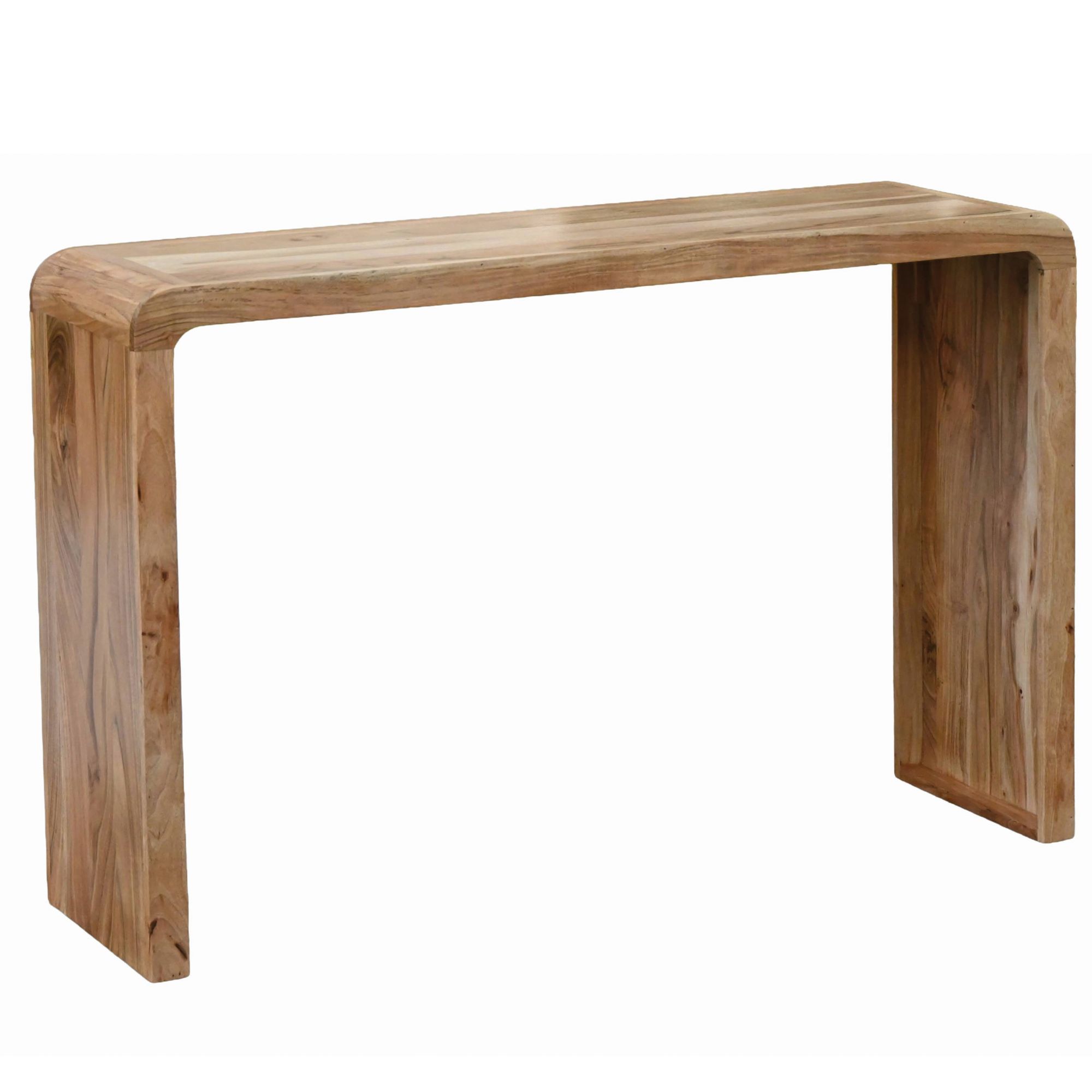 Konsolentisch Massivholz Anrichte 120cm Flurtisch Holz Dielentisch Handmade – Ansicht 6