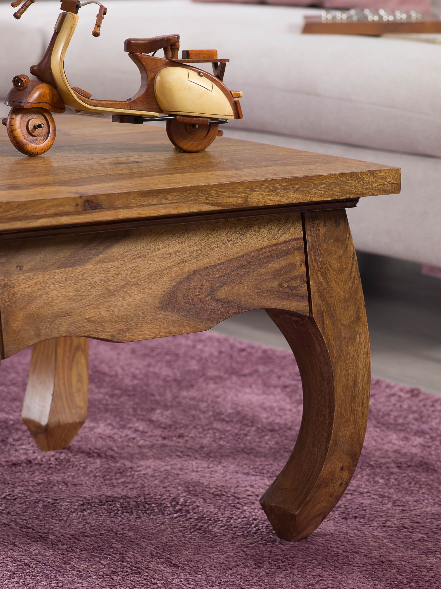 FineBuy Opium Couchtisch 60 x 40 x 60 cm Sheesham Massiv-Holz, Echtholz Wohnzimmertisch quadratisch braun, Stubentisch niedrig, Beistelltisch Sofatisch klein, Tisch Wohnzimmer | Farbe: Braun FineBuy Opium Couchtisch 60 x 40 x 60 cm Sheesham Massiv-Holz, Echtholz Wohnzimmertisch quadratisch braun, Stubentisch niedrig, Beistelltisch Sofatisch klein, Tisch Wohnzimmer | Farbe: Braun