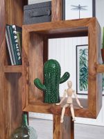 FineBuy Design Bücherregal Massiv Sheesham 180cm Massivholz Raumteiler Regal – Ansicht 5