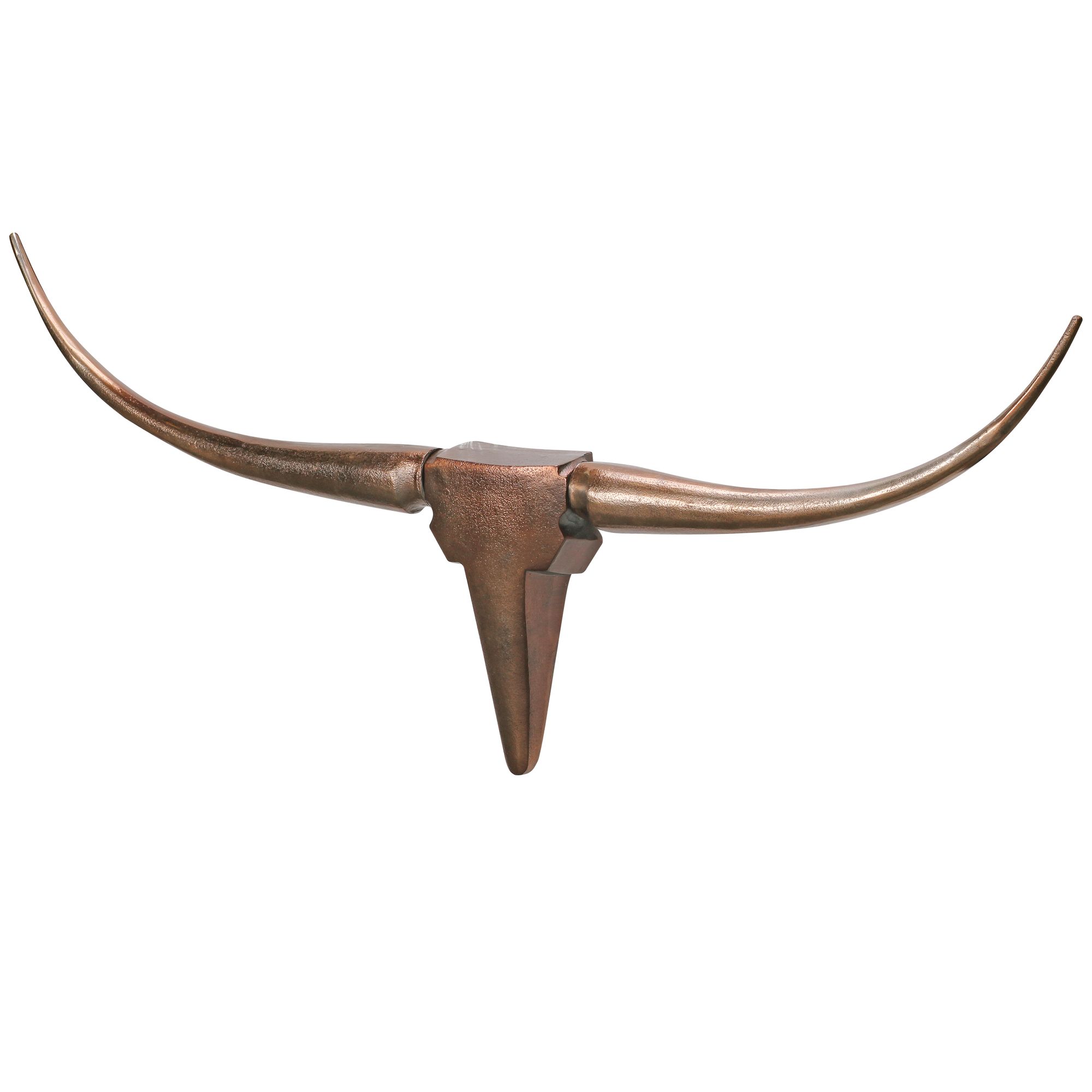 FineBuy Deko Geweih Bull M FB37860 Bronze 100 cm Aluminium Design Hörner, Wanddekoration Stierkopf Horn Modern, Wandskulptur Geweih-Jagdtrophäe Metall, Longhorn Wandschmuck Groß | Farbe: Braun FineBuy Deko Geweih Bull M FB37860 Bronze 100 cm Aluminium Design Hörner, Wanddekoration Stierkopf Horn Modern, Wandskulptur Geweih-Jagdtrophäe Metall, Longhorn Wandschmuck Groß | Farbe: Braun