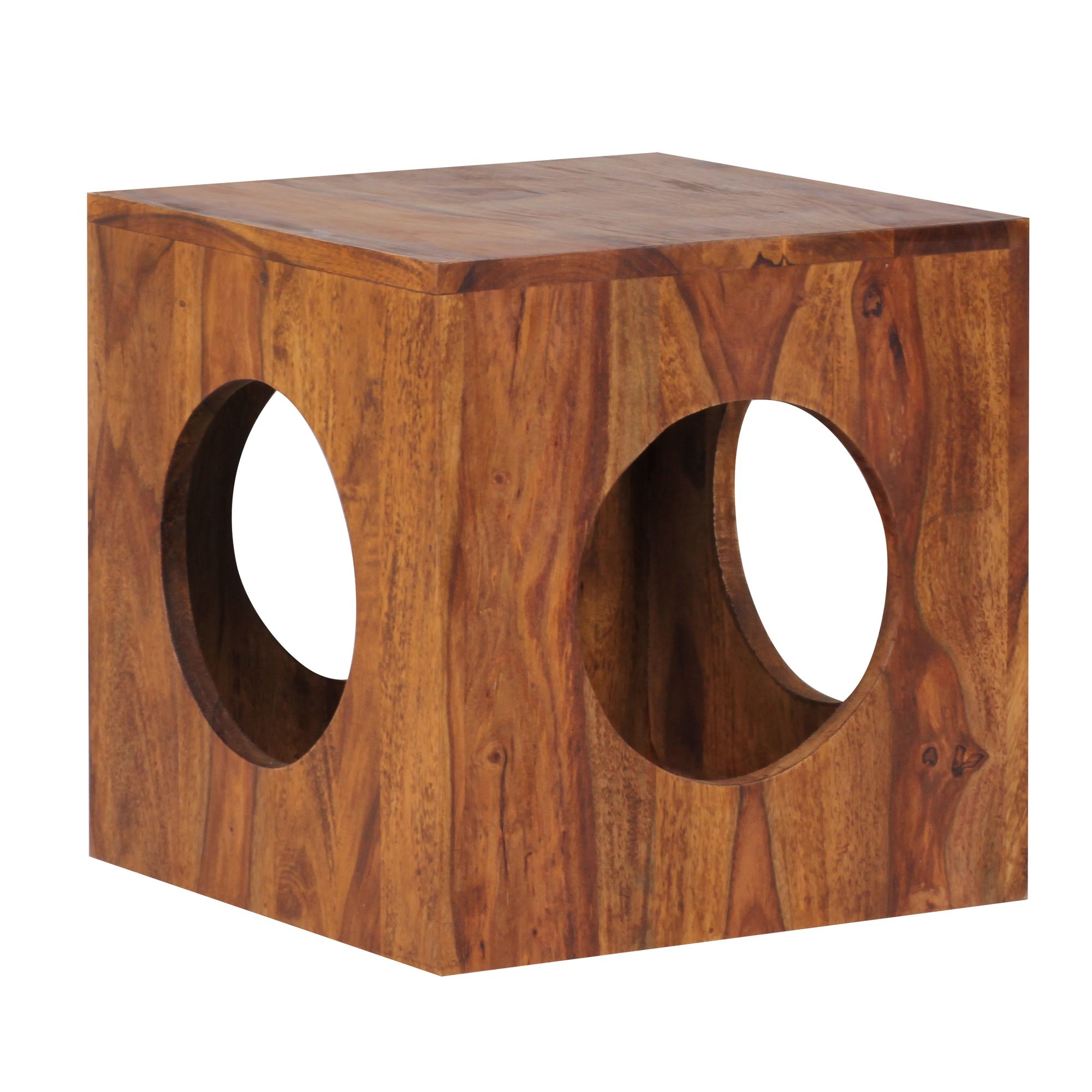 FineBuy Beistelltisch Sheesham Massivholz 35x35x35 cm Cube Wohnzimmertisch, Design Aufbewahrungstisch modern, Kleiner Holztisch in Würfel-Form, Quadratischer Dekotisch mit Stauraum | Farbe: Braun FineBuy Beistelltisch Sheesham Massivholz 35x35x35 cm Cube Wohnzimmertisch, Design Aufbewahrungstisch modern, Kleiner Holztisch in Würfel-Form, Quadratischer Dekotisch mit Stauraum | Farbe: Braun
