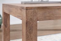 FineBuy Esstisch Massiv 120 x 60 x 76 cm Akazie Esszimmertisch Küchentisch – Ansicht 5