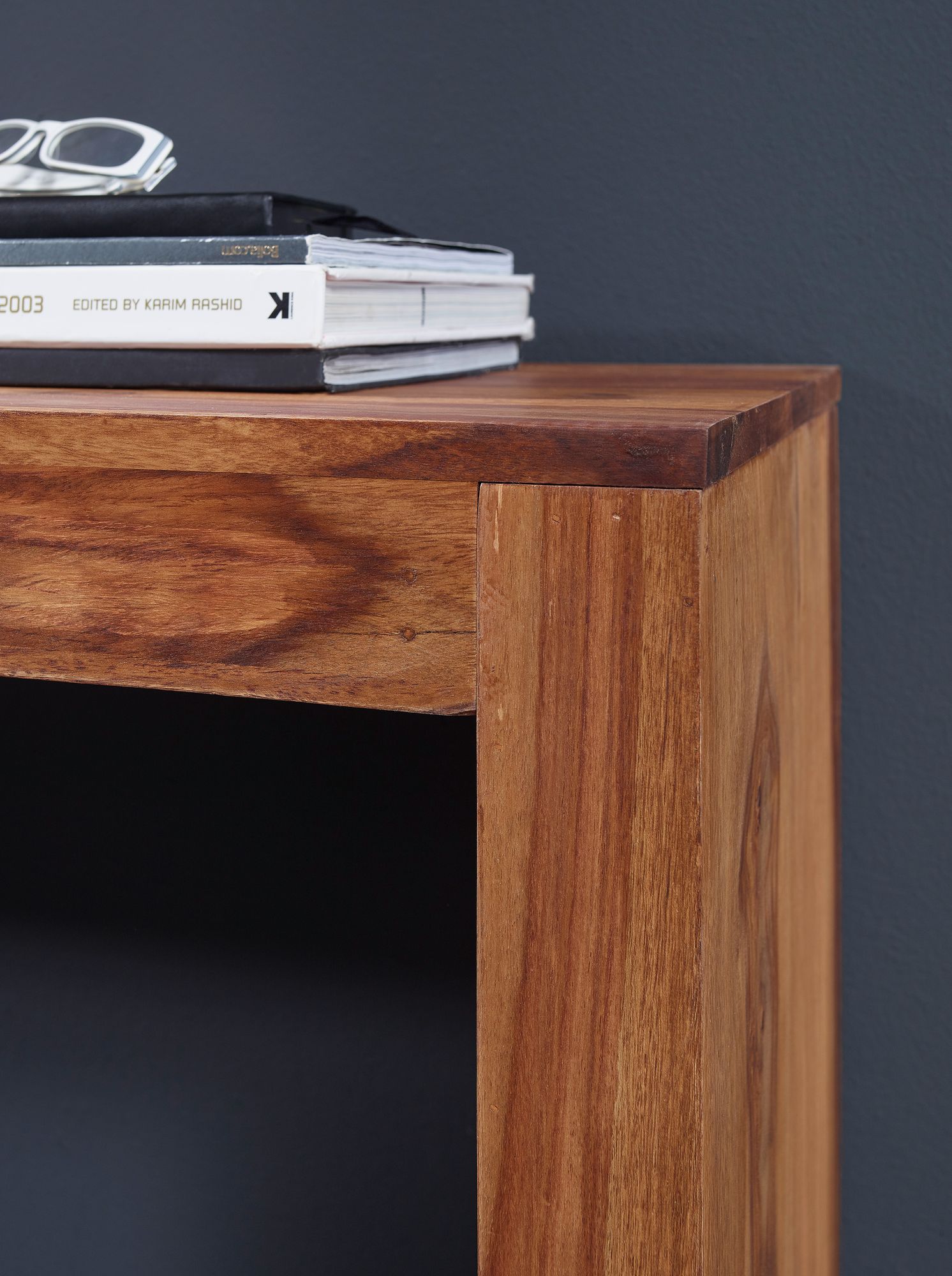 FineBuy Konsolentisch Massivholz 115x40x75 cm Flurtisch, Design Dielentisch Anrichte Schmal, Arbeitstisch Schreibtisch Modern, Konsole Eingangstisch Naturholz | Farbe: Braun FineBuy Konsolentisch Massivholz 115x40x75 cm Flurtisch, Design Dielentisch Anrichte Schmal, Arbeitstisch Schreibtisch Modern, Konsole Eingangstisch Naturholz | Farbe: Braun