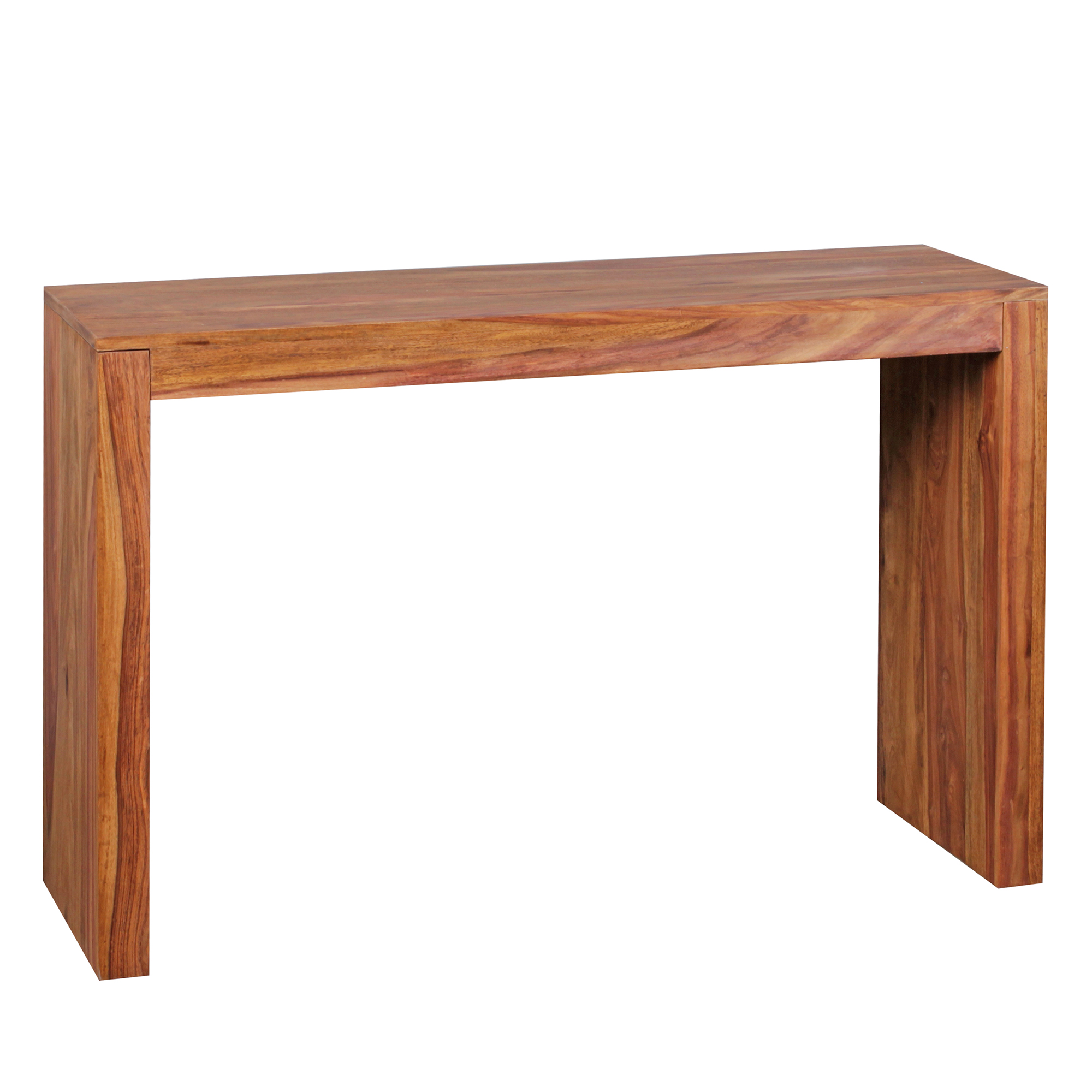 FineBuy Konsolentisch Massivholz Konsole Schreibtisch 115x40x75 cm Flurtisch – Ansicht 6