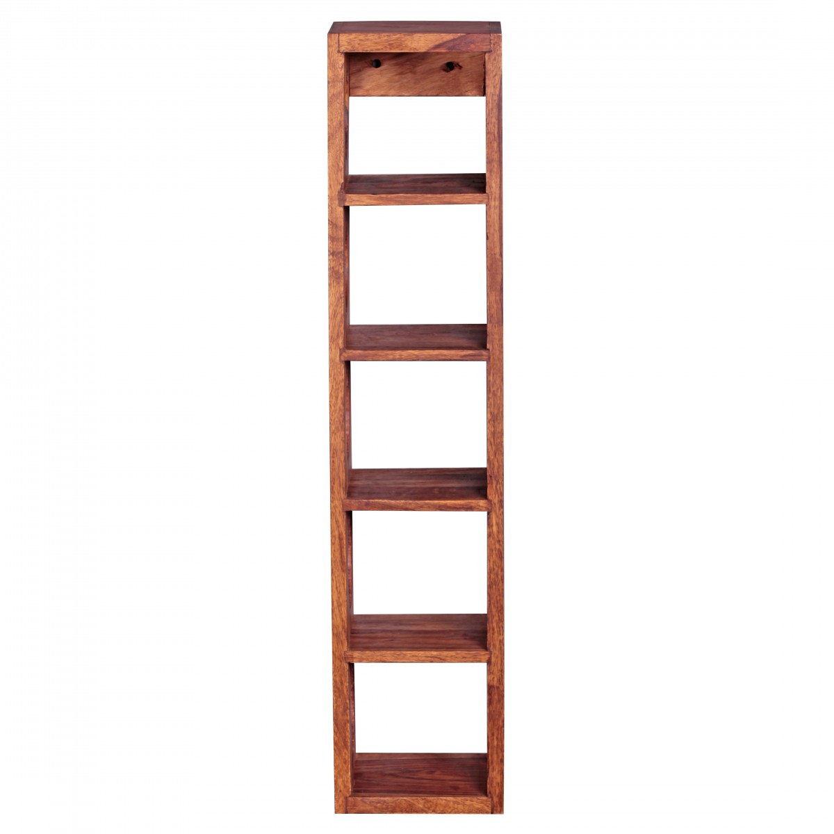 FineBuy Weinregal Massiv-Holz Flaschen-Regal Design Wandmontage für 5 Flaschen Holzregal modern mit Ablage 70 cm | Farbe: Beige