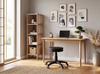 Rollhocker Arbeitshocker Drehstuhl Praxishocker Kosmetikhocker Arbeitsstuhl – Ansicht 2