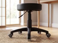 Rollhocker Arbeitshocker Drehstuhl Praxishocker Kosmetikhocker Arbeitsstuhl – Ansicht 5
