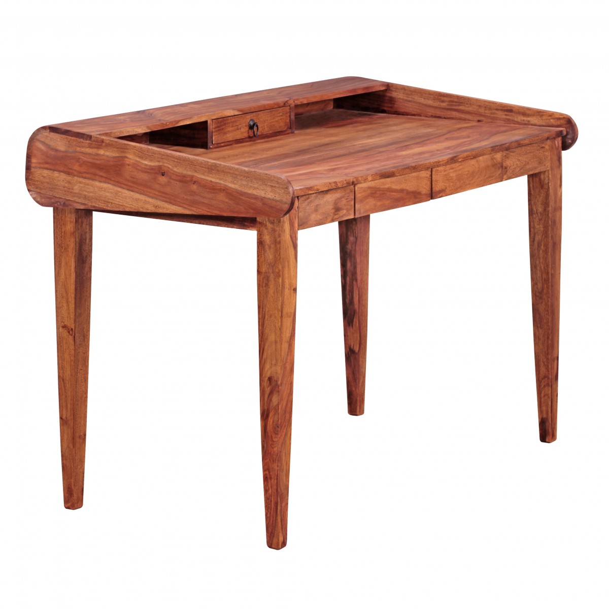 FineBuy Design Schreibtisch Massiv-Holz 117x76x70 cm / Echt-Holz ... FineBuy Design Schreibtisch Massiv-Holz 117x76x70 cm / Echt-Holz ...