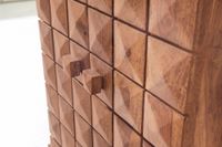 FineBuy Hausbar Massivholz Weinbar Weinschrank Kleiner Barschrank Alkoholschrank – Ansicht 6