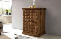 FineBuy Hausbar Massivholz Weinbar Weinschrank Kleiner Barschrank Alkoholschrank – Ansicht 4