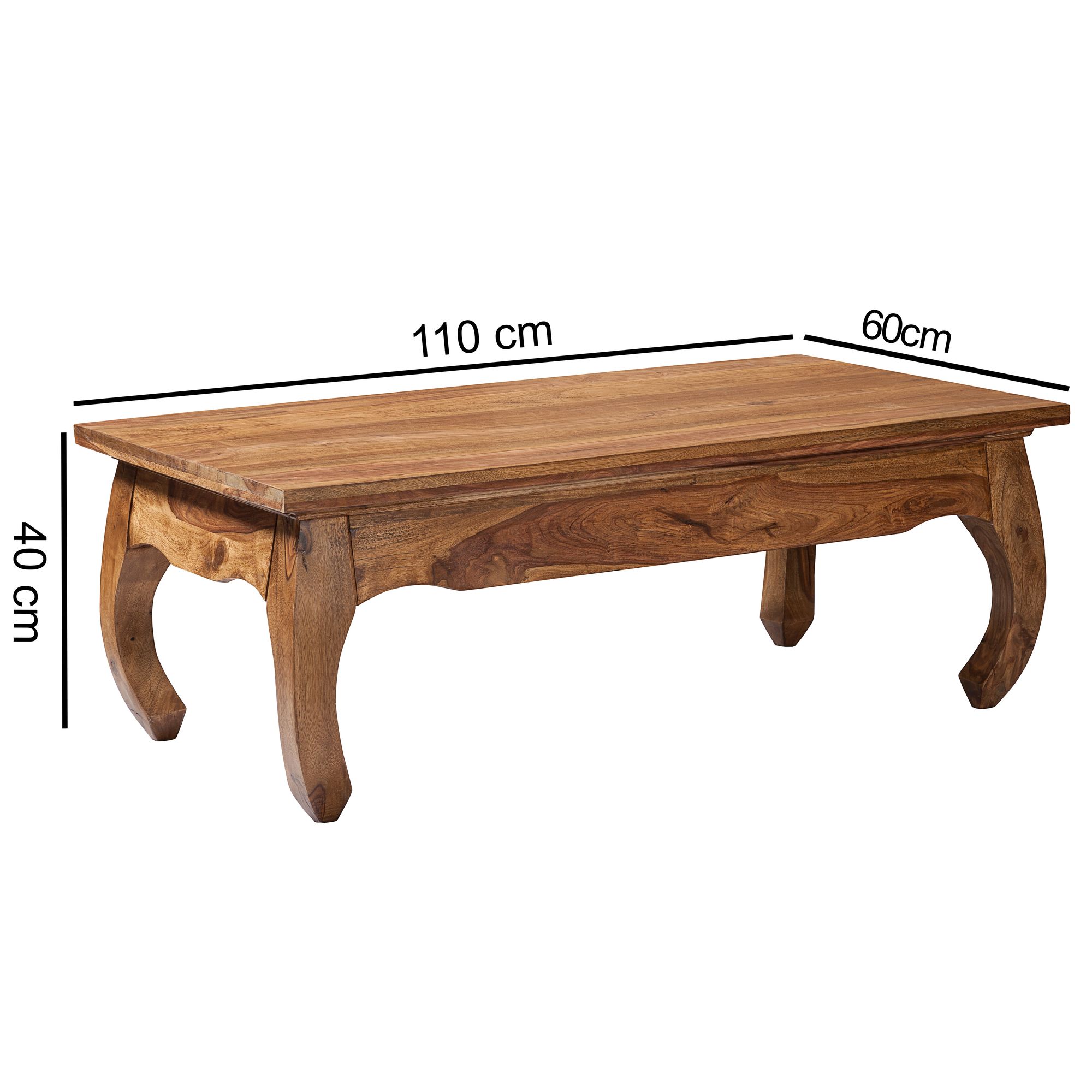 FineBuy Couchtisch Massiv-Holz 110 cm breit Wohnzimmer-Tisch Design dunkel-braun Landhaus-Stil Beistelltisch | Farbe: Braun FineBuy Couchtisch Massiv-Holz 110 cm breit Wohnzimmer-Tisch Design dunkel-braun Landhaus-Stil Beistelltisch | Farbe: Braun