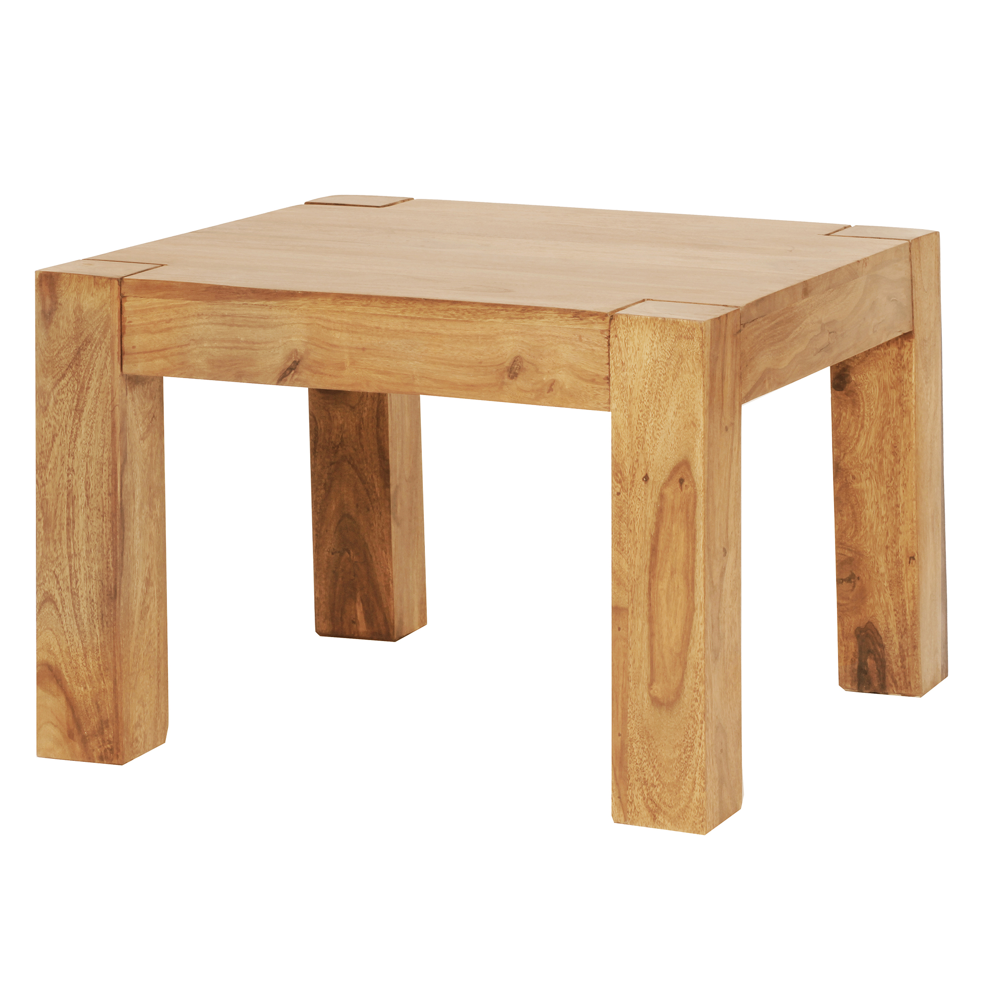 FineBuy Couchtisch 60 x 60 x 40 cm Holz Massiv, Massiver Wohnzimmertisch Quadratisch Braun, Beistelltisch Massivholz, Design Holztisch Wohnzimmer | Farbe: Braun FineBuy Couchtisch 60 x 60 x 40 cm Holz Massiv, Massiver Wohnzimmertisch Quadratisch Braun, Beistelltisch Massivholz, Design Holztisch Wohnzimmer | Farbe: Braun