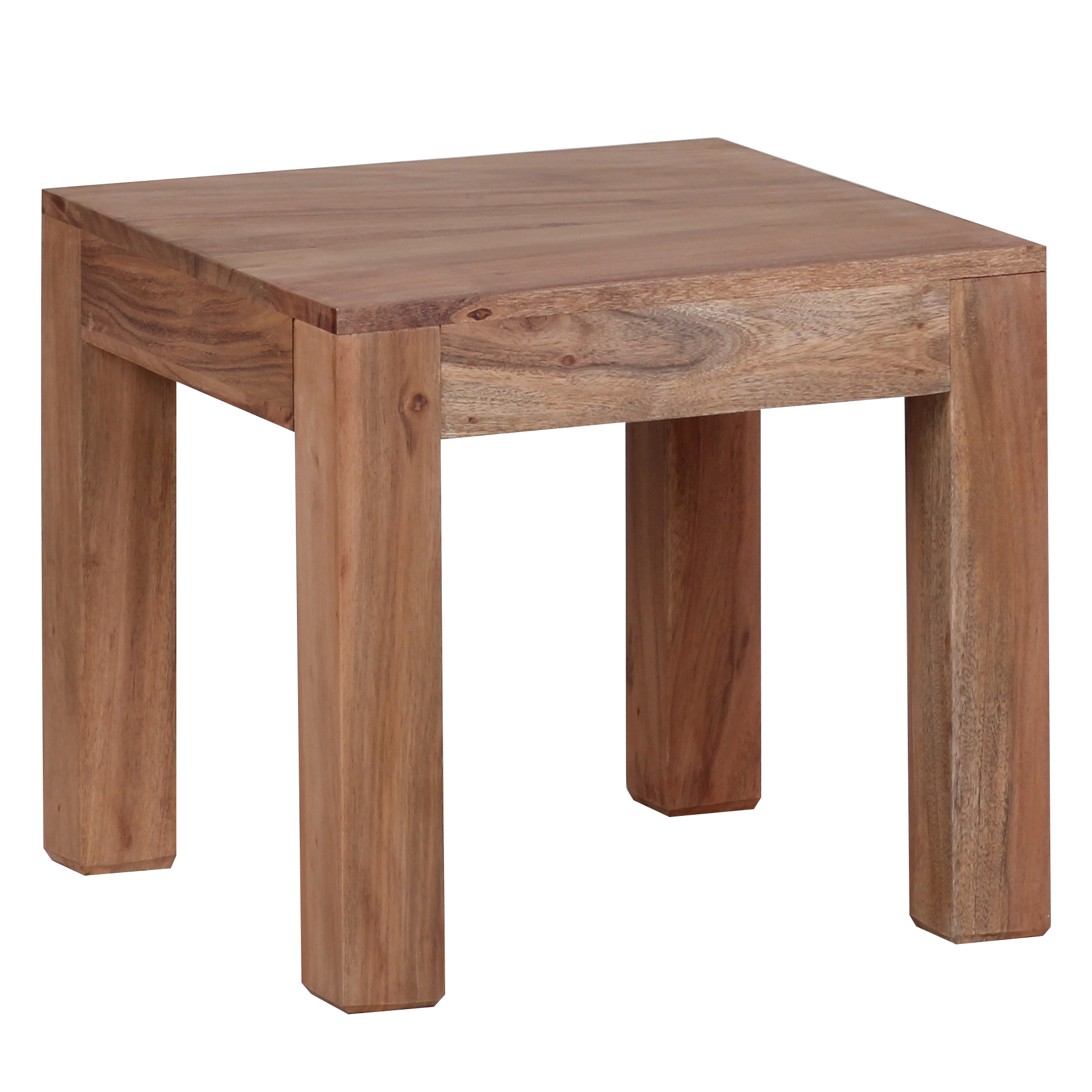 FineBuy Couchtisch Massiv-Holz 45 cm breit Wohnzimmer-Tisch Design Landhaus-Stil Beistelltisch natur Farbe wählbar | Farbe: Braun FineBuy Couchtisch Massiv-Holz 45 cm breit Wohnzimmer-Tisch Design Landhaus-Stil Beistelltisch natur Farbe wählbar | Farbe: Braun