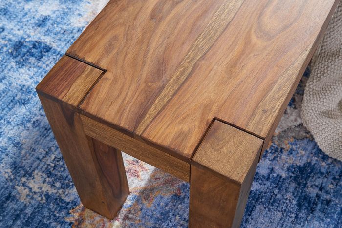 Sitzbank FineBuy Massiv Holz Esszimmerbank Küchenbank Holzbank Esszimmer Bank – Maßzeichnung