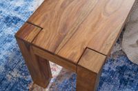Sitzbank FineBuy Massiv Holz Esszimmerbank Küchenbank Holzbank Esszimmer Bank – Ansicht 3