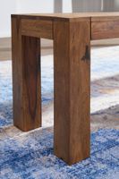 Sitzbank FineBuy Massiv Holz Esszimmerbank Küchenbank Holzbank Esszimmer Bank – Ansicht 4
