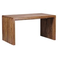 Schreibtisch FineBuy Holz Massiv Sheesham Büro Arbeitszimmer Tisch Holztisch – Ansicht 7