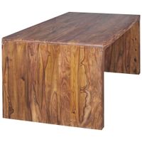 Schreibtisch FineBuy Holz Massiv Sheesham Büro Arbeitszimmer Tisch Holztisch – Ansicht 6