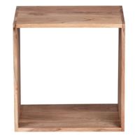 Cube Massivholz Regal Beistelltisch Tisch Holzcube Würfelregal Couchtisch – Ansicht 6