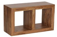 FineBuy Standregal Massivholz 88cm Holzregal Naturprodukt Beistelltisch Landhaus – Ansicht 6