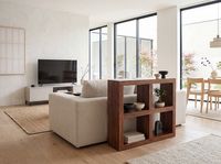 FineBuy Standregal Massivholz 82cm Holzregal Naturprodukt Beistelltisch Landhaus – Ansicht 2